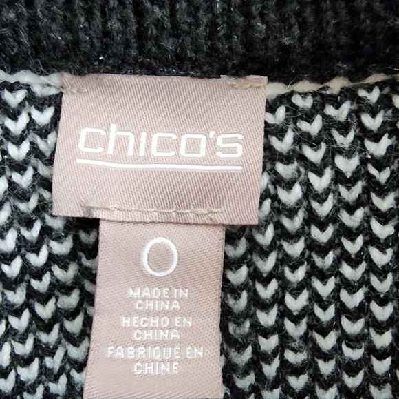 Chico's Sweater Jacket - Picture 3 of 3
